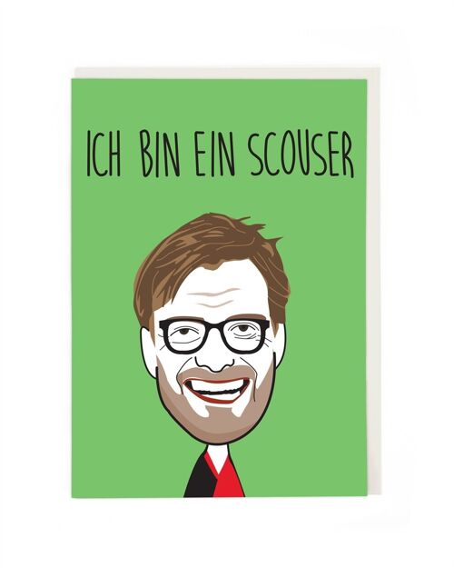 German Scouser Greeting Card