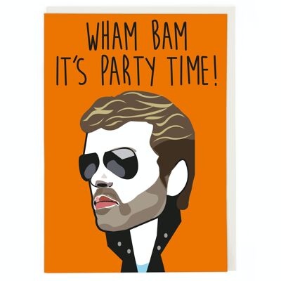 Carte d'anniversaire Wham Bam