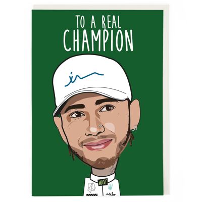 Champion Glückwunschkarte