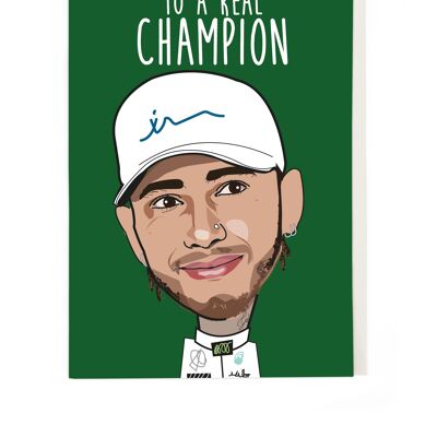 Champion Glückwunschkarte