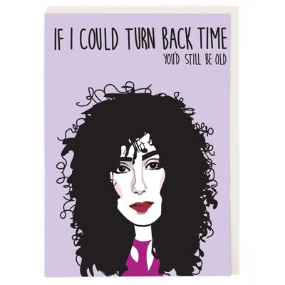 Turn Back Time Greeting Card