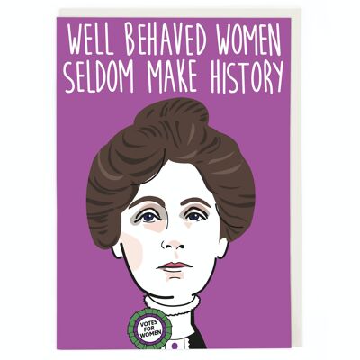 Make History Greeting Card