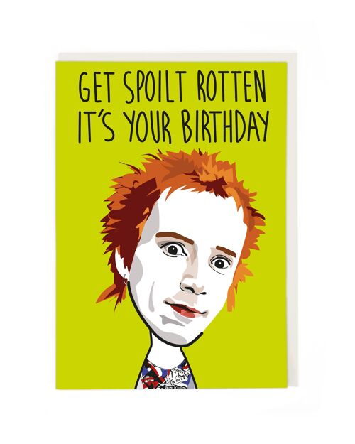 Spoilt Rotten Birthday Card