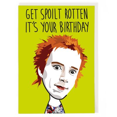 Spoilt Rotten Birthday Card