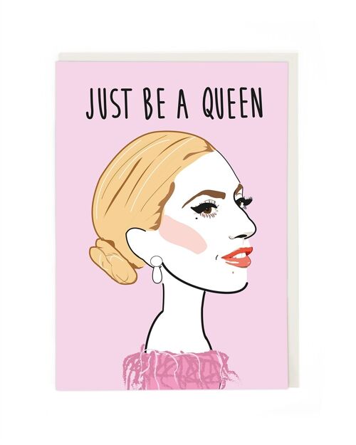 A Queen Greeting Card