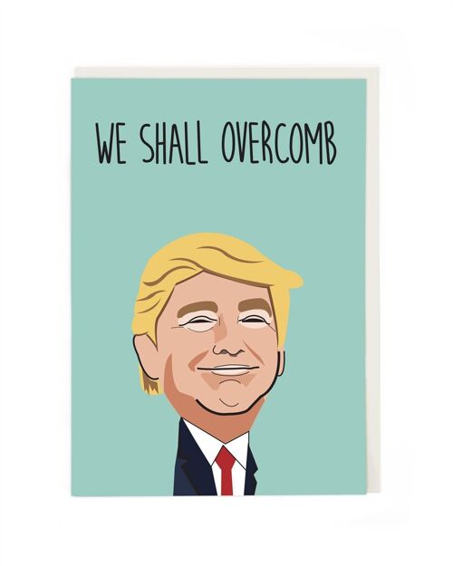 Overcomb Greeting Card