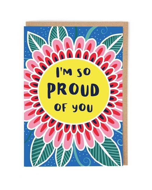 Proud Of You Congratulations Card