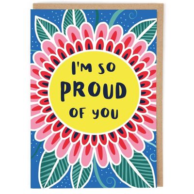 Proud Of You Congratulations Card
