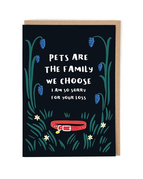 Pet Loss Greeting Card