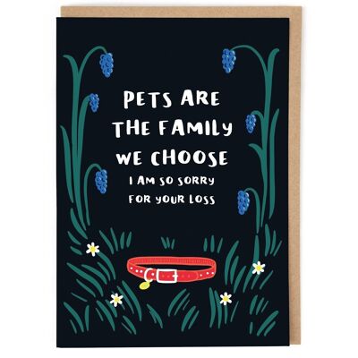 Pet Loss Greeting Card