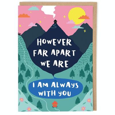 I Am With You Greeting Card