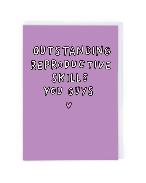 Reproductive Skills Greeting Card