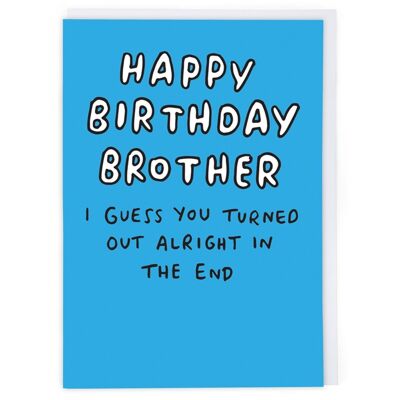Geburtstag Bruder Geburtstagskarte