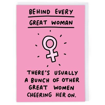 Every Great Woman Greeting Card