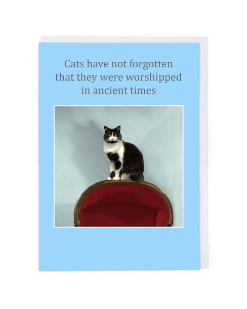 Worshipped Greeting Card