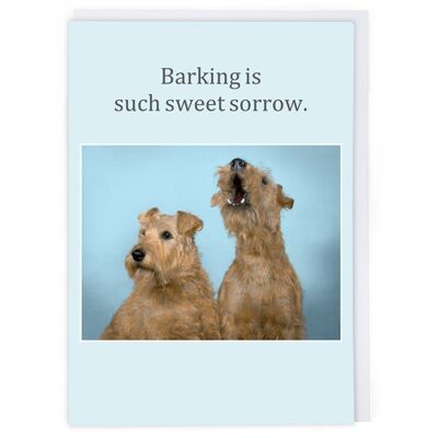 Barking Greeting Card