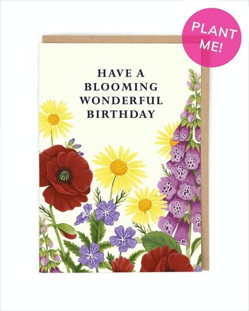 Blooming Birthday Greeting Card