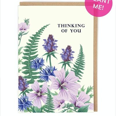 Thinking Of You Seeded Greeting Card
