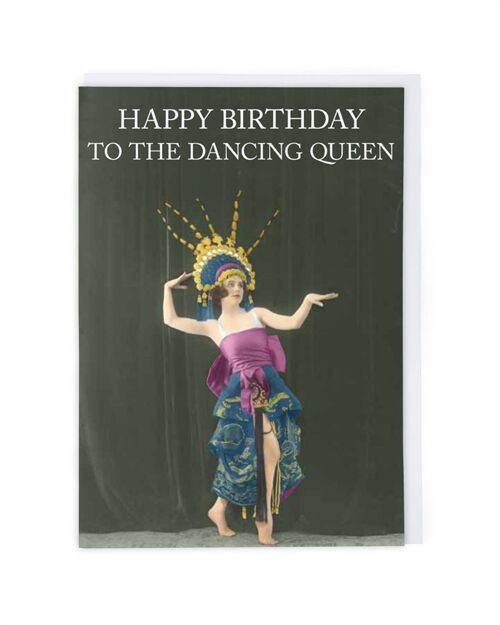 Dancing Queen Birthday Card