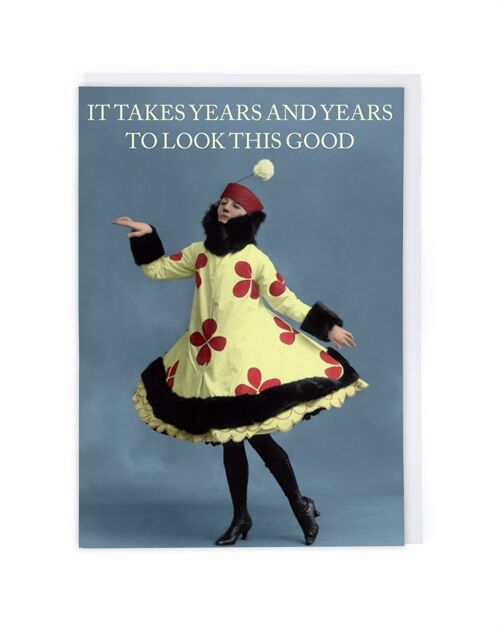 Years And Years Birthday Card