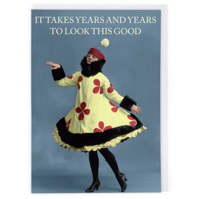 Years And Years Birthday Card