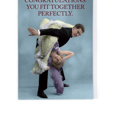 You Fit Together Perfectly Greeting Card