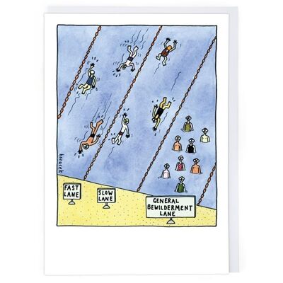 General Bewilderment Lane Greeting Card