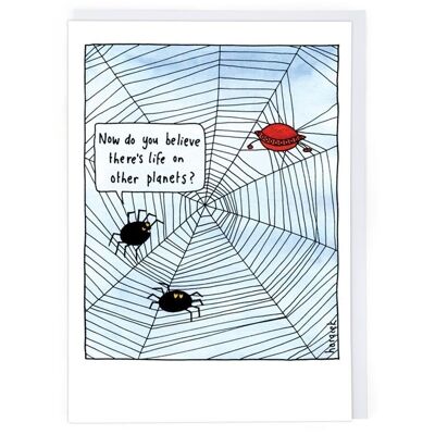 Life On Other Planets Greeting Card