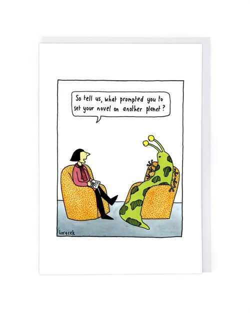 Another Planet Greeting Card