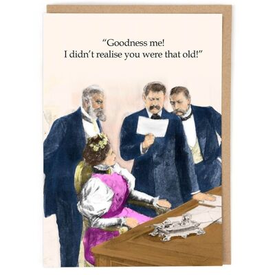 Goodness Me! Greeting Card