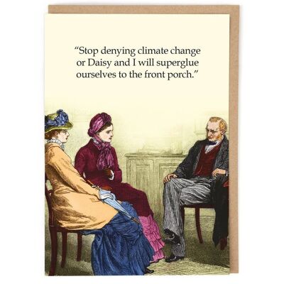 Climate Change Greeting Card