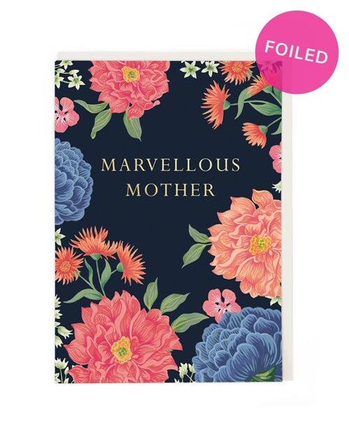 Marvellous Mother Greeting Card