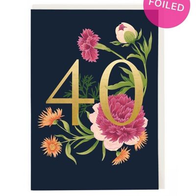 40 Age Card