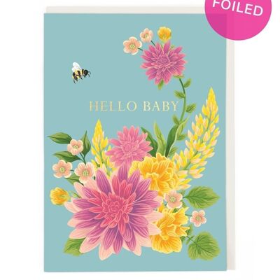 Hello Baby Greeting Card