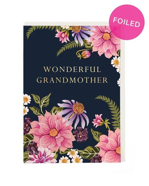 Wonderful Grandmother Greeting Card