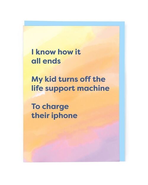 Life Support Greeting Card