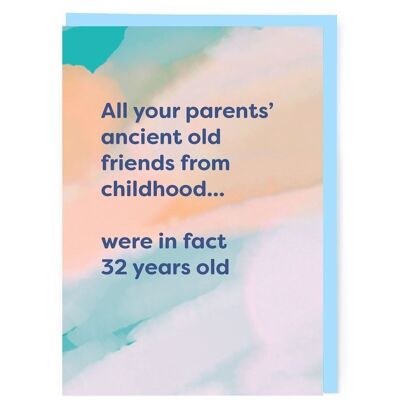 Ancient Birthday Card