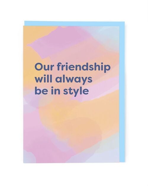 Stylish Friendship Friendship Card
