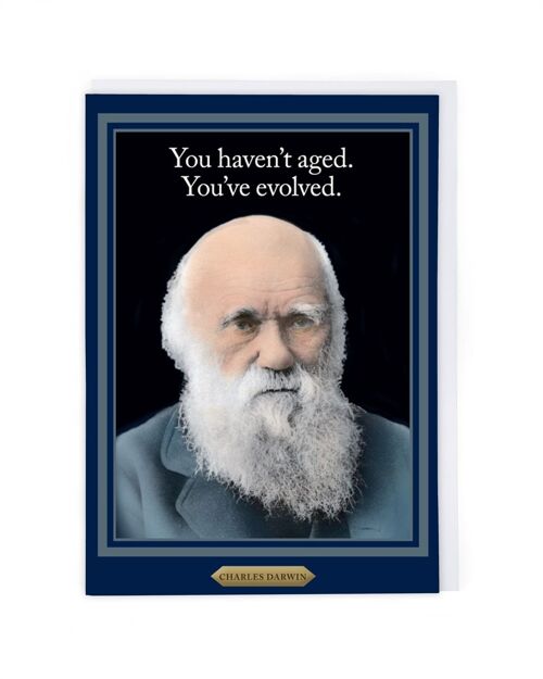 Charles Darwin Birthday Card