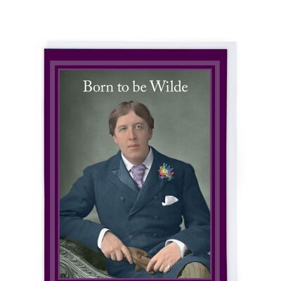Oscar Wilde Greeting Card