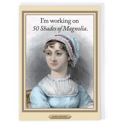 Jane Austen Greeting Card