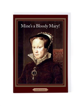 Marie Tudor Carte de vœux