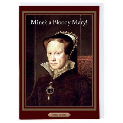 Mary Tudor Greeting Card