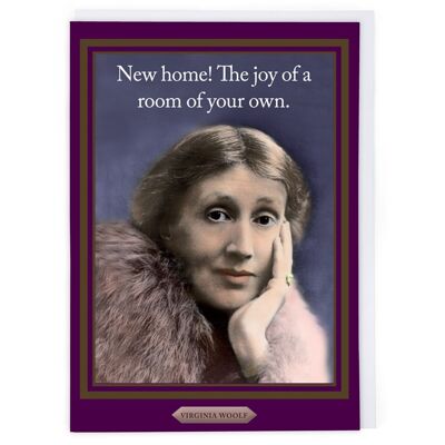 Virginia Woolf Greeting Card
