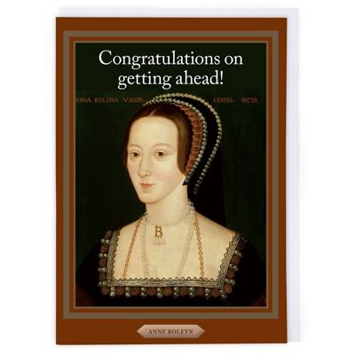 Anne Boleyn-Grußkarte