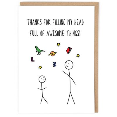 Teacher Greeting Card