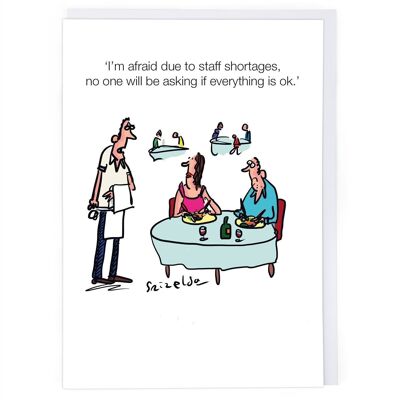 Restaurant Greeting Card