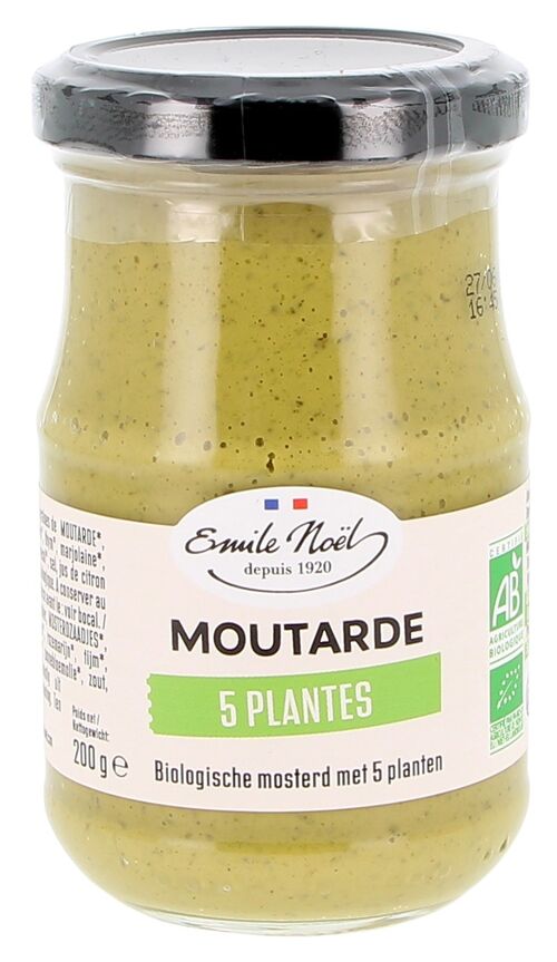 Moutarde 5 plantes Bio