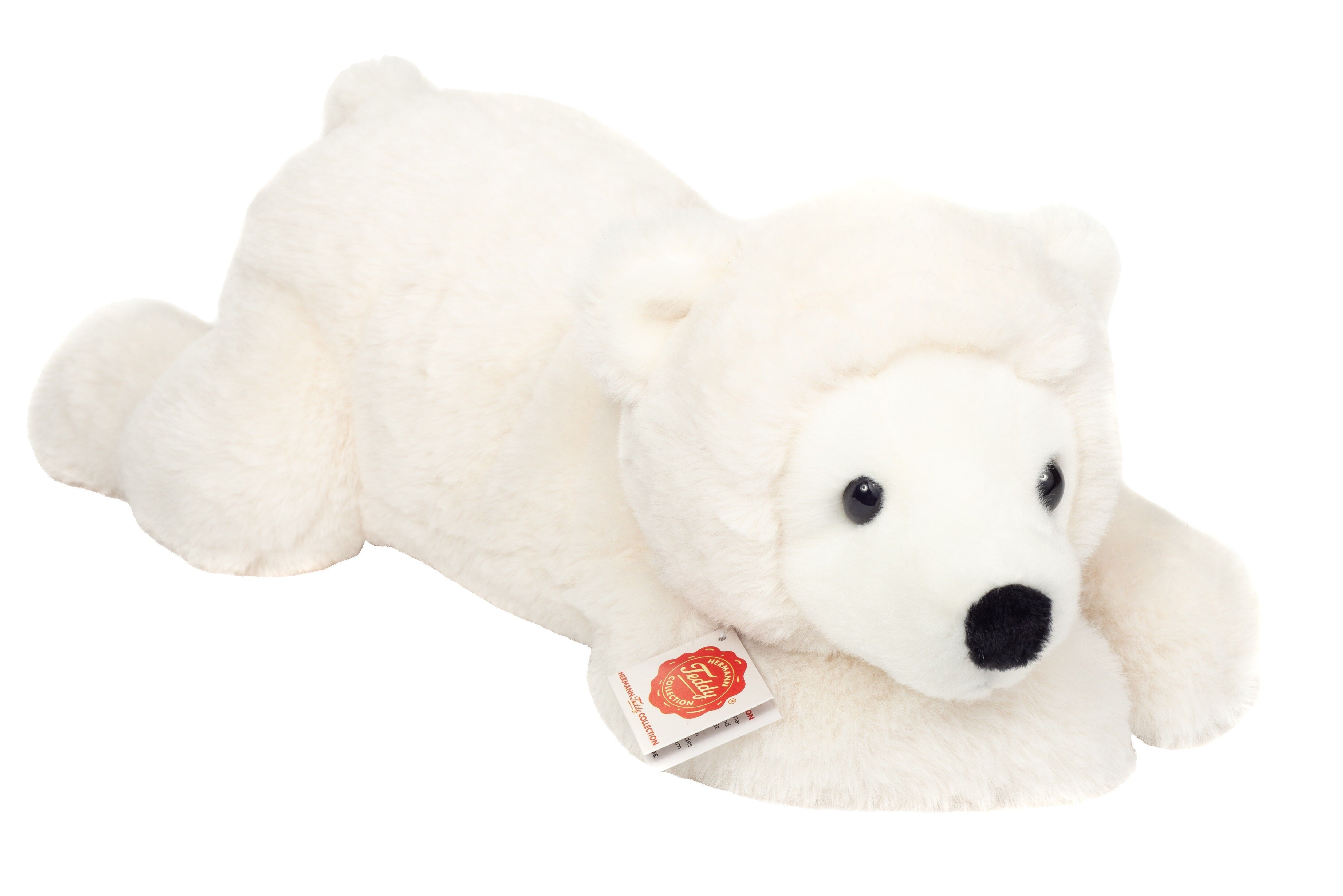 Buy wholesale Polar bear lying 45 cm - soft toy - soft toy