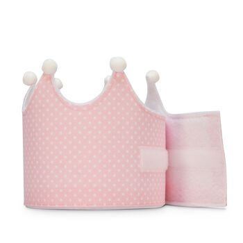 Couronne à chiffres interchangeables 1 à 5 ans "Pink Polka Dots" 3